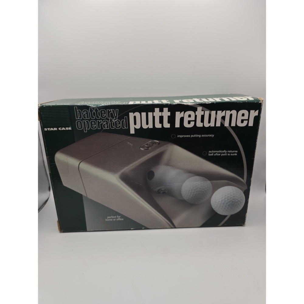 STAR CASE BATTERY OPERATED GOLF PUTTING CUP BALL RETURNER